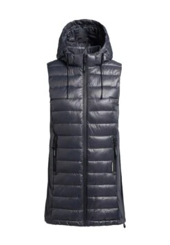 Khujo Becca Shiny - Bodywarmer - Grau 15 Khujo Becca Shiny - Bodywarmer - Grau -Khujo Winkel 6643bd7e7ab44af9af573419feb86329
