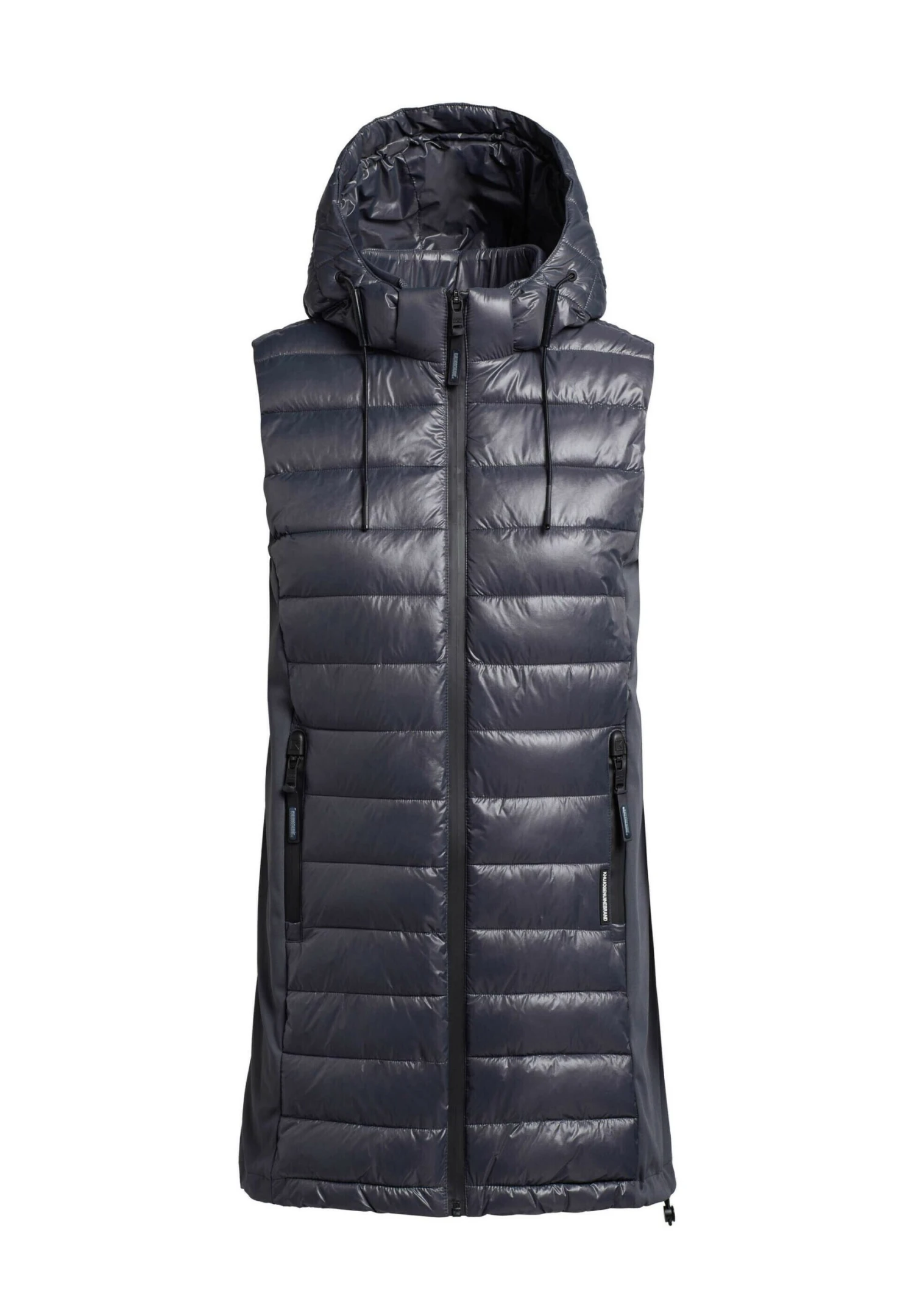 Khujo Becca Shiny - Bodywarmer - Grau 8 Khujo Becca Shiny - Bodywarmer - Grau - Afbeelding 8