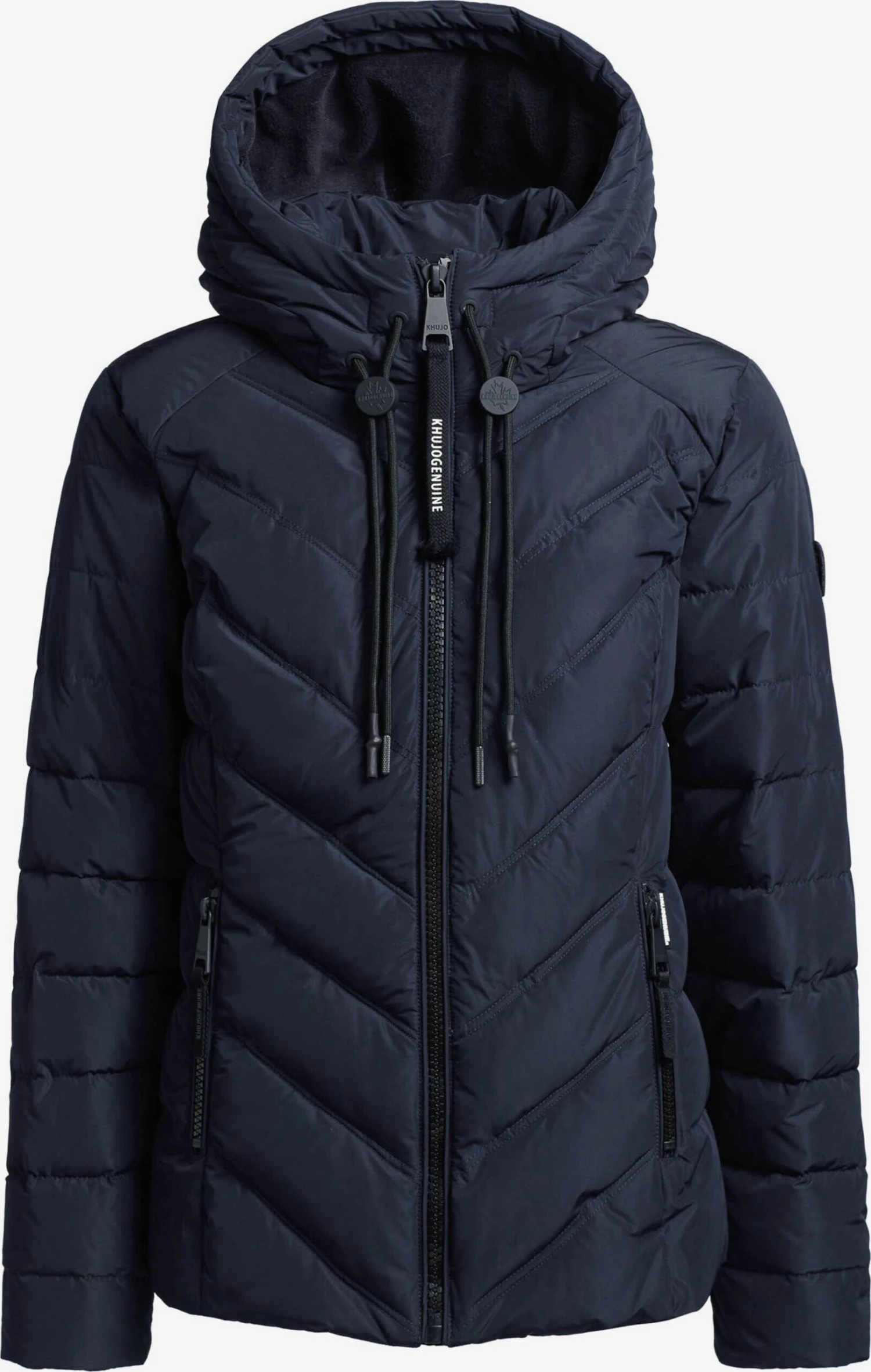 Khujo Tussenjassen Tussenjas Stern Dames Donkerblauw 1 Khujo Tussenjassen Tussenjas Stern Dames Donkerblauw