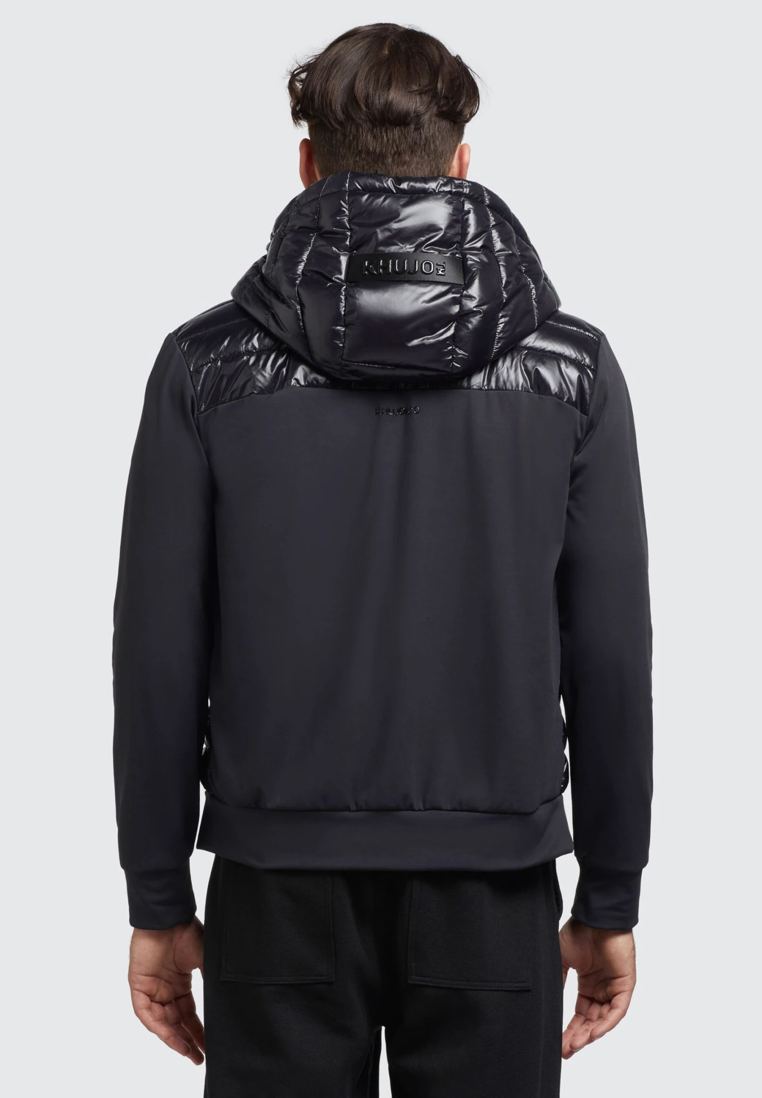 Khujo Bolt Shiny - Jas - Schwarz 3 Khujo Bolt Shiny - Jas - Schwarz - Afbeelding 3