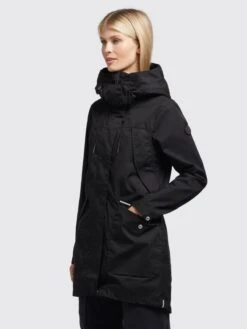 Khujo Parkas Tussenparka Aira 3 Dames Zwart -Khujo Winkel 668037aac8ac356d4b8c634bc1bbb110