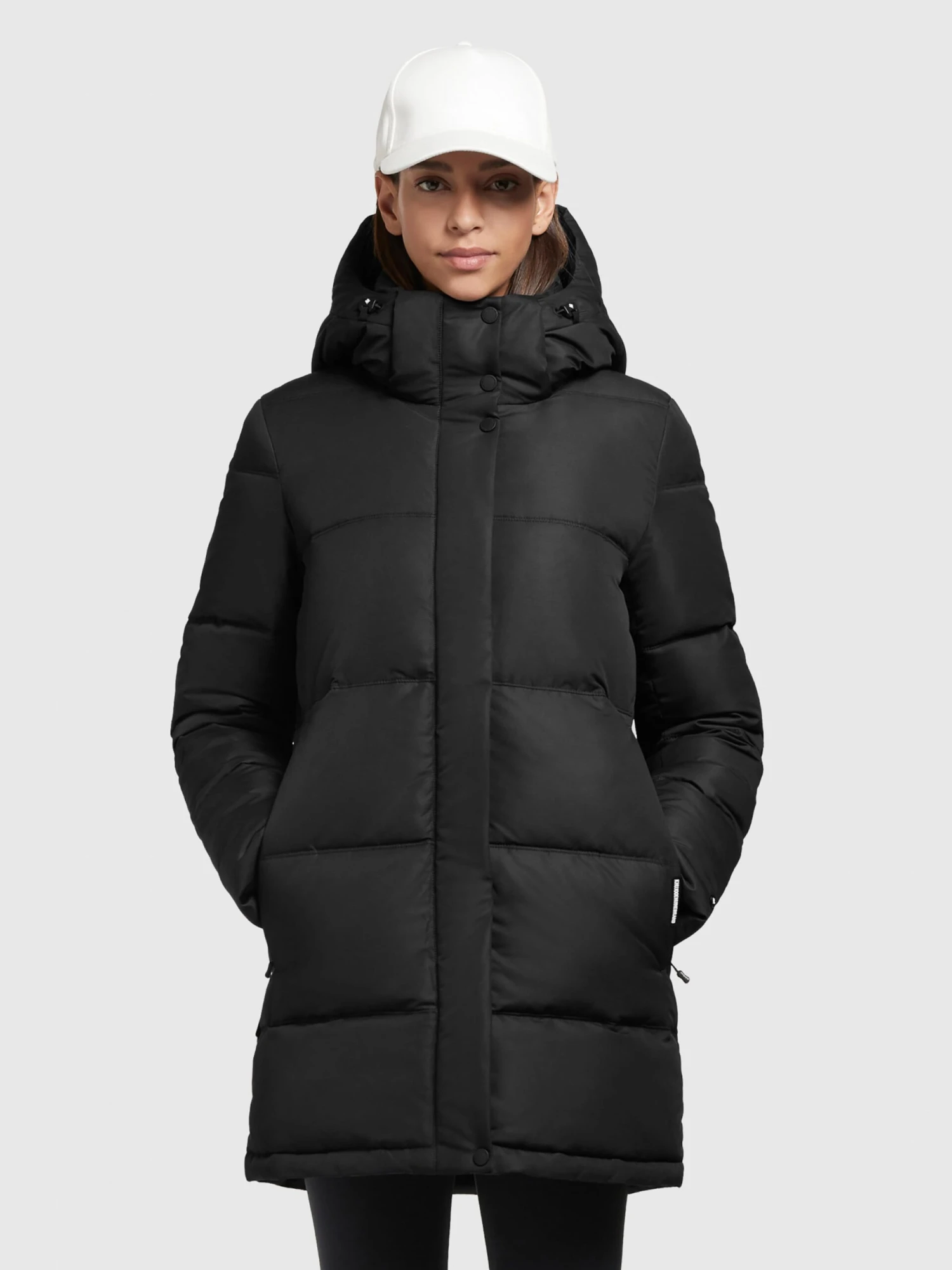 Khujo Winterjassen Winterjas Werola 2 Dames Zwart 2 Khujo Winterjassen Winterjas Werola 2 Dames Zwart - Afbeelding 2