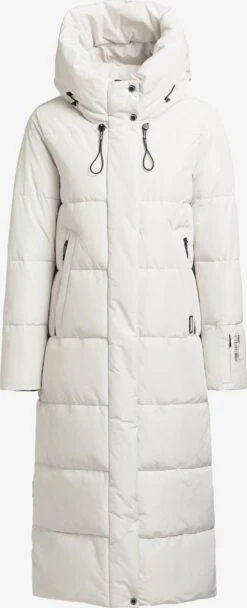 Khujo Tussenmantels Tussenmantel Soulani Dames Offwhite