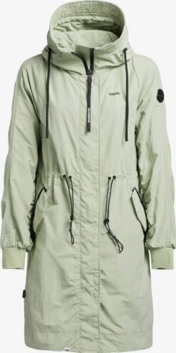 Khujo Tussenmantels Tussenmantel Silica Dames Pastelgroen