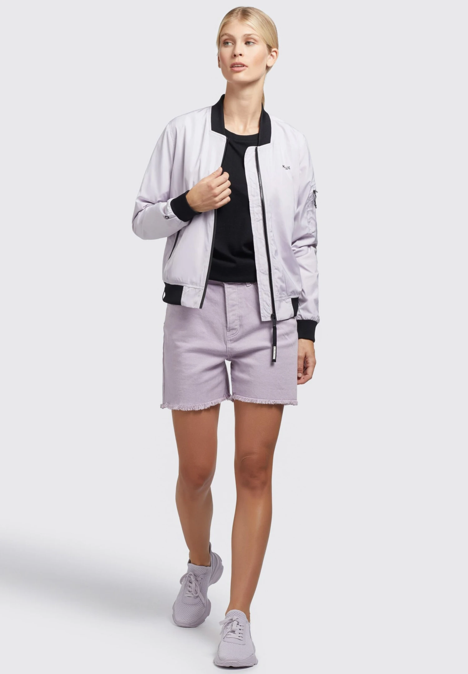 Khujo Stence2 - Bomberjacks - Flieder Hell 2 Khujo Stence2 - Bomberjacks - Flieder Hell - Afbeelding 2