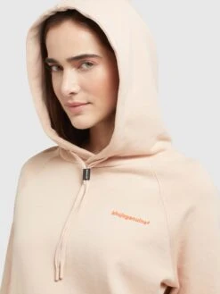 Khujo Hoodies Sweatshirt Odette Dames Oranje / Abrikoos -Khujo Winkel 6baec0b94fc422ddab8efb75f5f0b491
