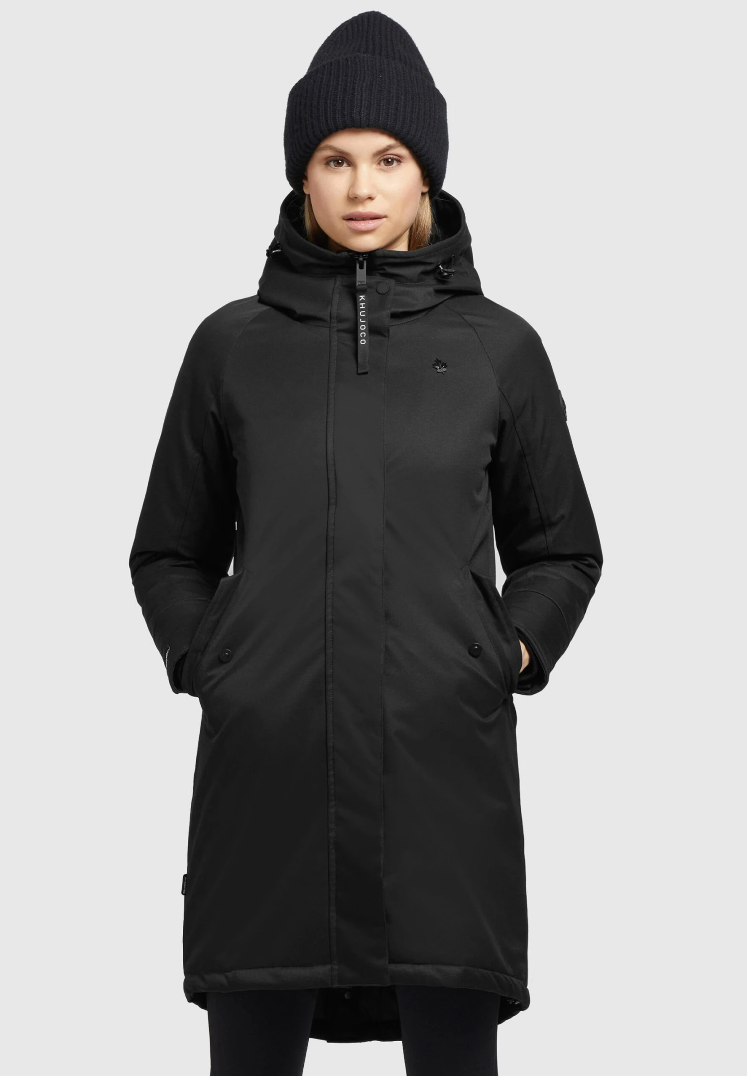 Khujo Laria - Winterjas - Schwarz 1 Khujo Laria - Winterjas - Schwarz