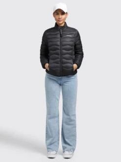 Khujo Tussenjassen Tussenjas Eleni Dames Zwart -Khujo Winkel 6e4976682252e2216bd4c9bd0bed25b6