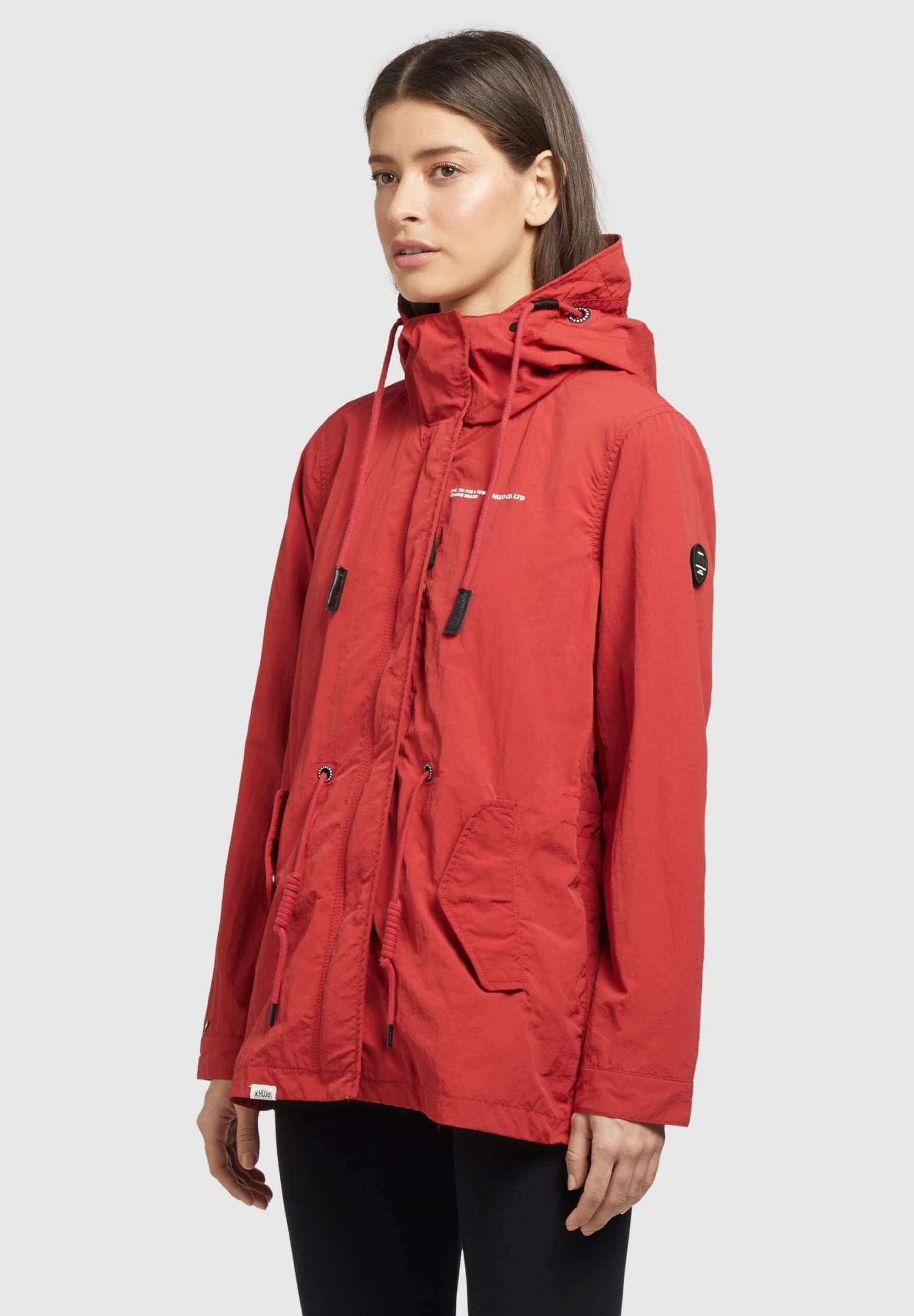 Khujo Caima - Parka - Rot 4 Khujo Caima - Parka - Rot - Afbeelding 4