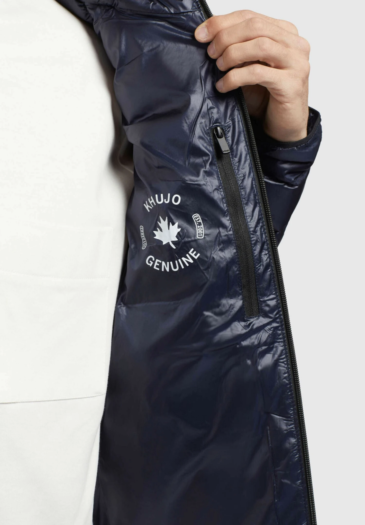 Khujo Vitus Shiny - Winterjas - Dunkelblau 6 Khujo Vitus Shiny - Winterjas - Dunkelblau - Afbeelding 6