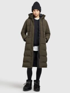 Khujo Wintermantels Wintermantel Rugg Dames Olijfgroen -Khujo Winkel 6fd9ef1b5c1b23ba6a1a514526228705