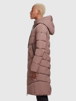 Khujo Wintermantels Wintermantel Ayleena Dames Chamois -Khujo Winkel 70271bbd9cb0ce12b9d314cbbe39b550