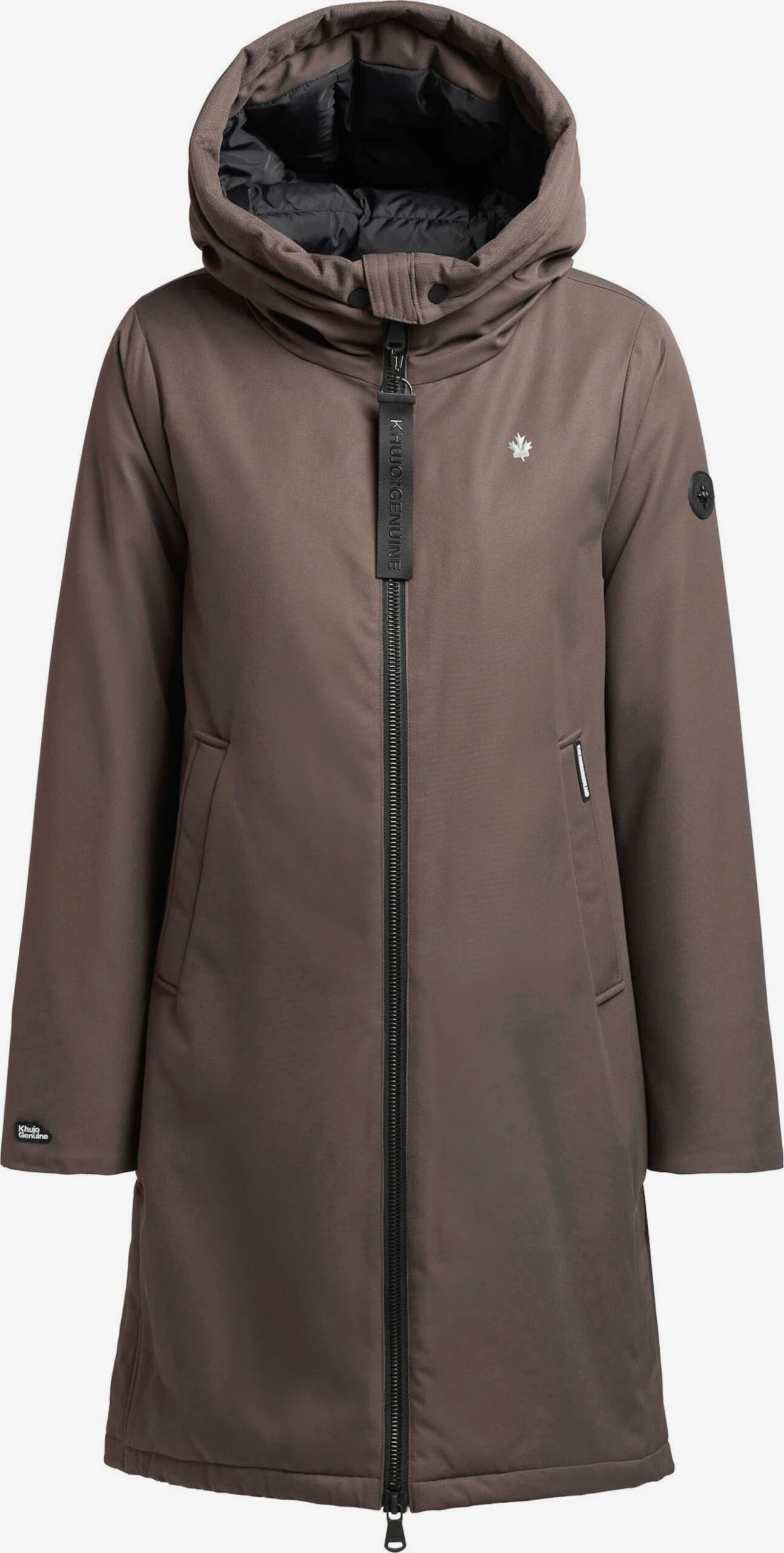 Khujo Tussenmantels Tussenmantel Lisad Dames Mokka 1 Khujo Tussenmantels Tussenmantel Lisad Dames Mokka