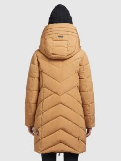 Khujo Wintermantels Wintermantel Formin Dames Safraan