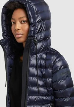 Khujo Lovina4 Shiny - Jas - Dunkelblau 13 Khujo Lovina4 Shiny - Jas - Dunkelblau -Khujo Winkel 743db39ef9104cddaafb492329f4213e