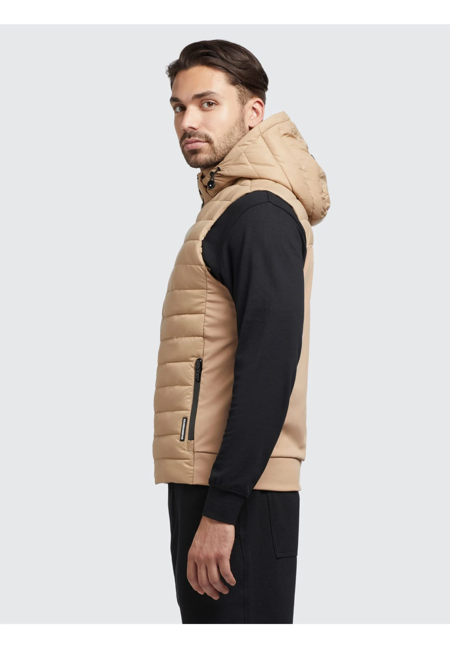 Khujo Wemo Matt - Bodywarmer - Beige 6 Khujo Wemo Matt - Bodywarmer - Beige - Afbeelding 6