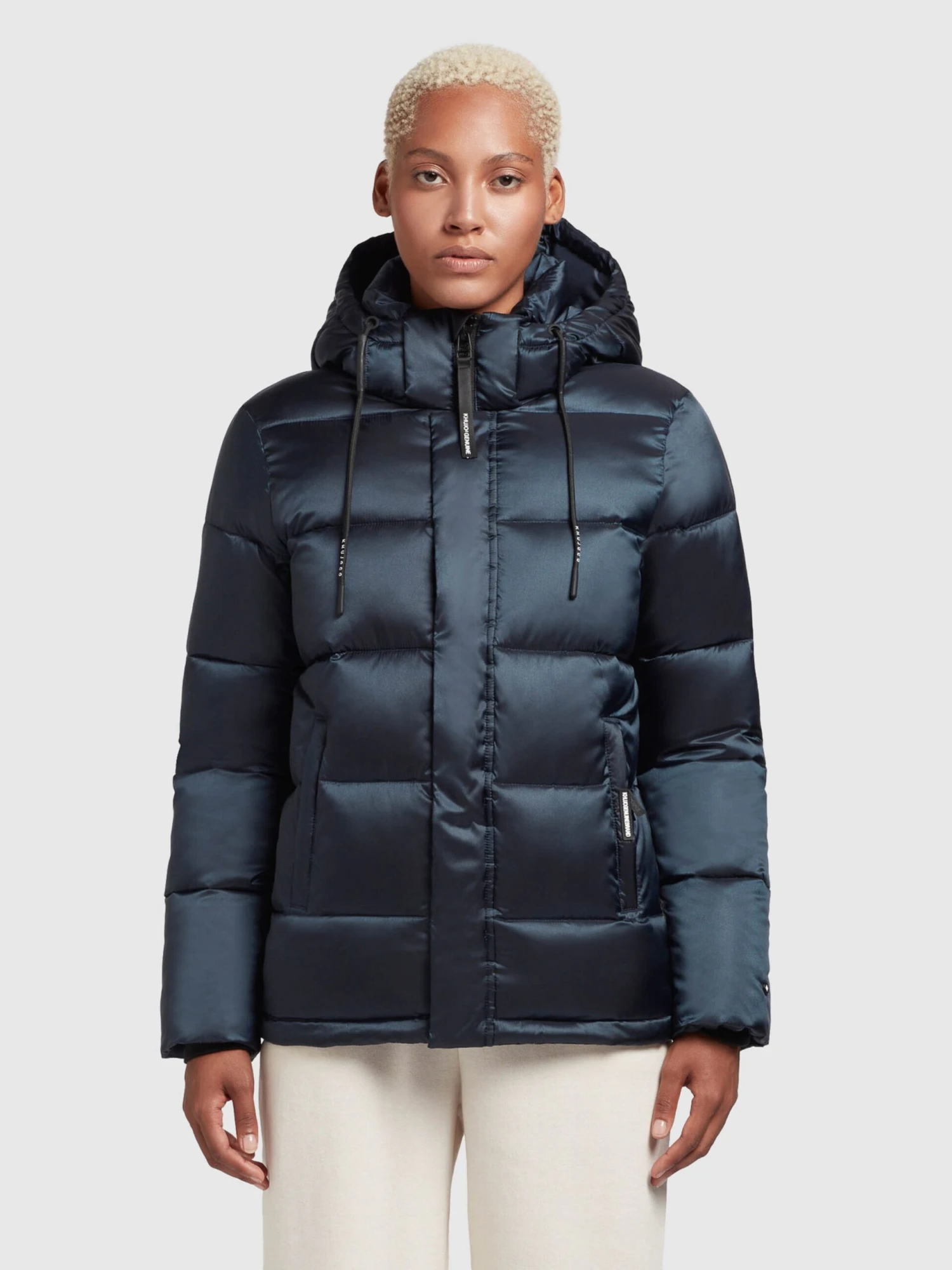 Khujo Winterjassen Winterjas Evona Dames Nachtblauw 2 Khujo Winterjassen Winterjas Evona Dames Nachtblauw - Afbeelding 2