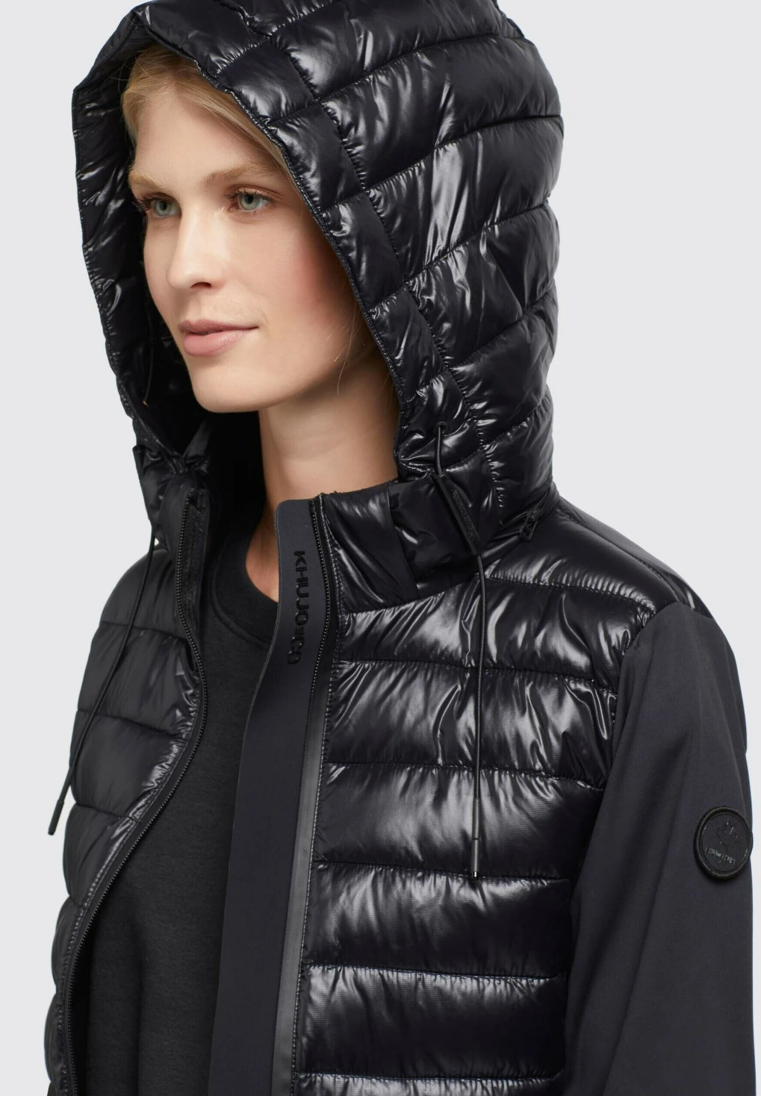 Khujo Ruth Shiny - Winterjas - Schwarz 4 Khujo Ruth Shiny - Winterjas - Schwarz - Afbeelding 4