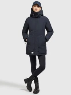 Khujo Winterjassen Winterjas Kanda 2 Dames Navy -Khujo Winkel 7768a02869002330bd9e076f60e5b3ec