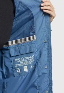 Khujo Adda - Halflange Jas - Blau -Khujo Winkel 78244944b48c460fa0995f76d63d9992