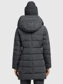 Khujo Korte Mantels Wintermantel Floyt Dames Donkergrijs -Khujo Winkel 78e62d706734a4873964f02700310daa