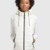 Khujo Fabia Shiny - Bodywarmer - Weiß