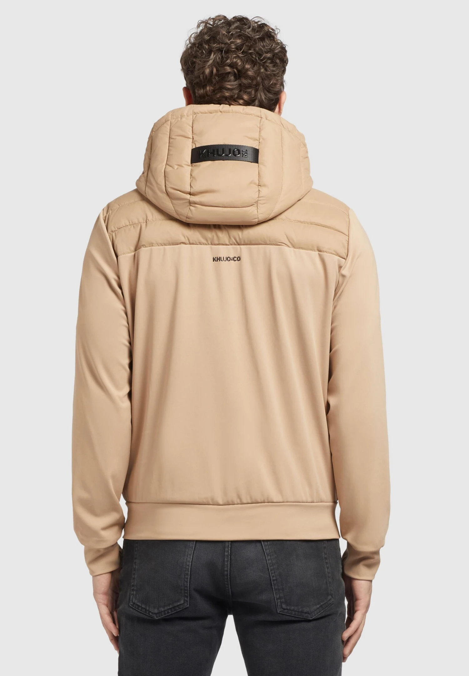 Khujo Bolt Matt - Jas - Beige 3 Khujo Bolt Matt - Jas - Beige - Afbeelding 3