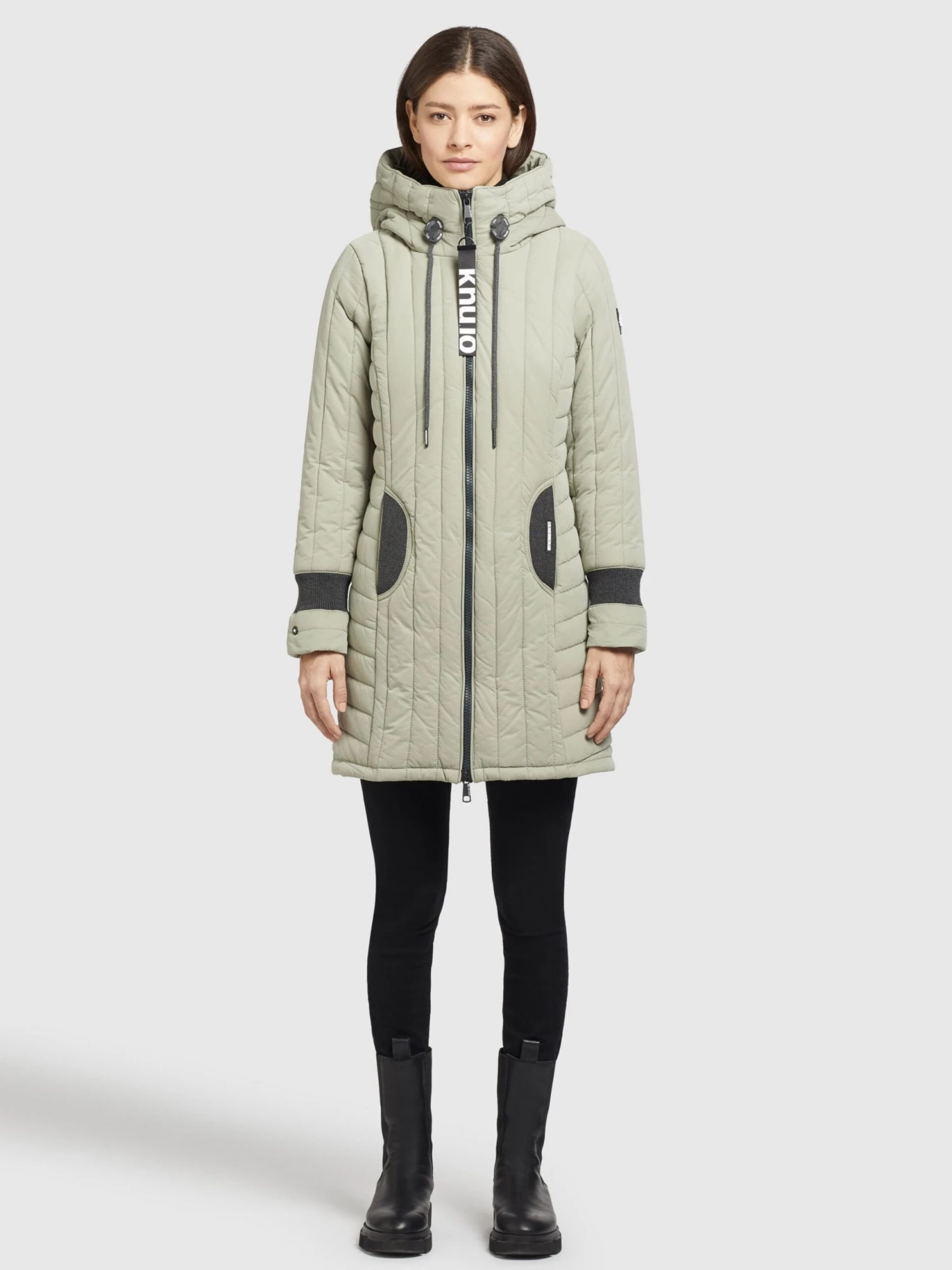 Khujo Tussenmantels Tussenmantel Jerry Dames Mintgroen 6 Khujo Tussenmantels Tussenmantel Jerry Dames Mintgroen - Afbeelding 6