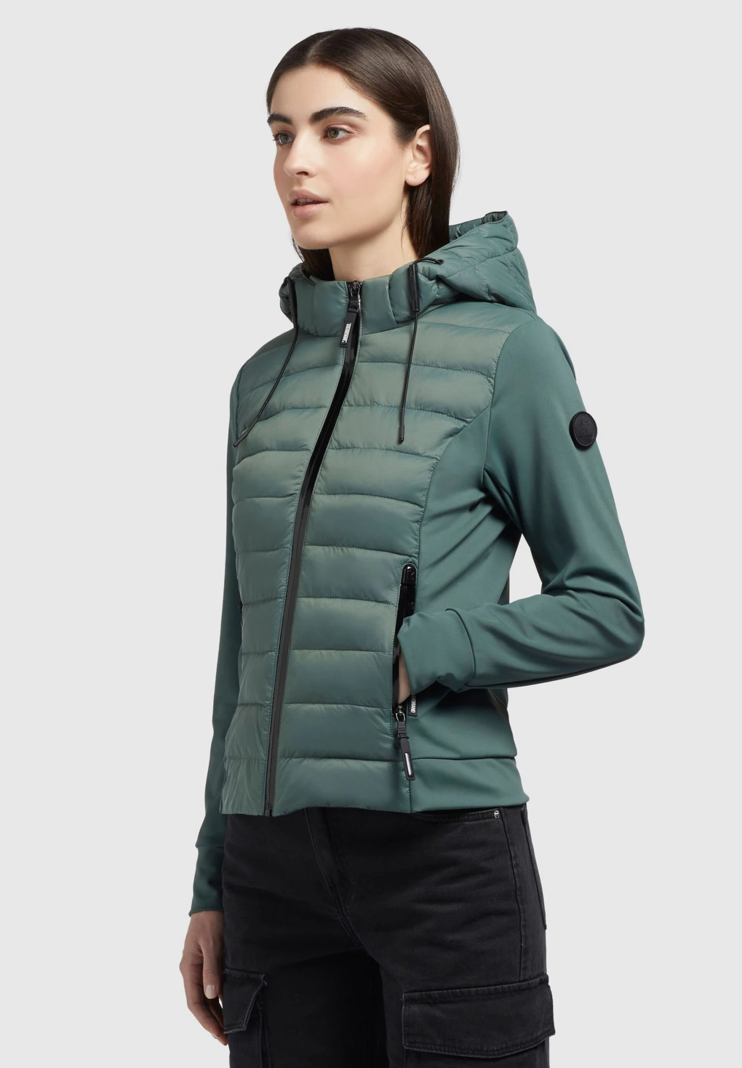 Khujo Ghita Matt - Jas - Kupfergrün 4 Khujo Ghita Matt - Jas - Kupfergrün - Afbeelding 4