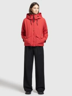 Khujo Tussenjassen Tussenjas BLAIR Dames Rood -Khujo Winkel 7be508db224fc49935a776311458731e