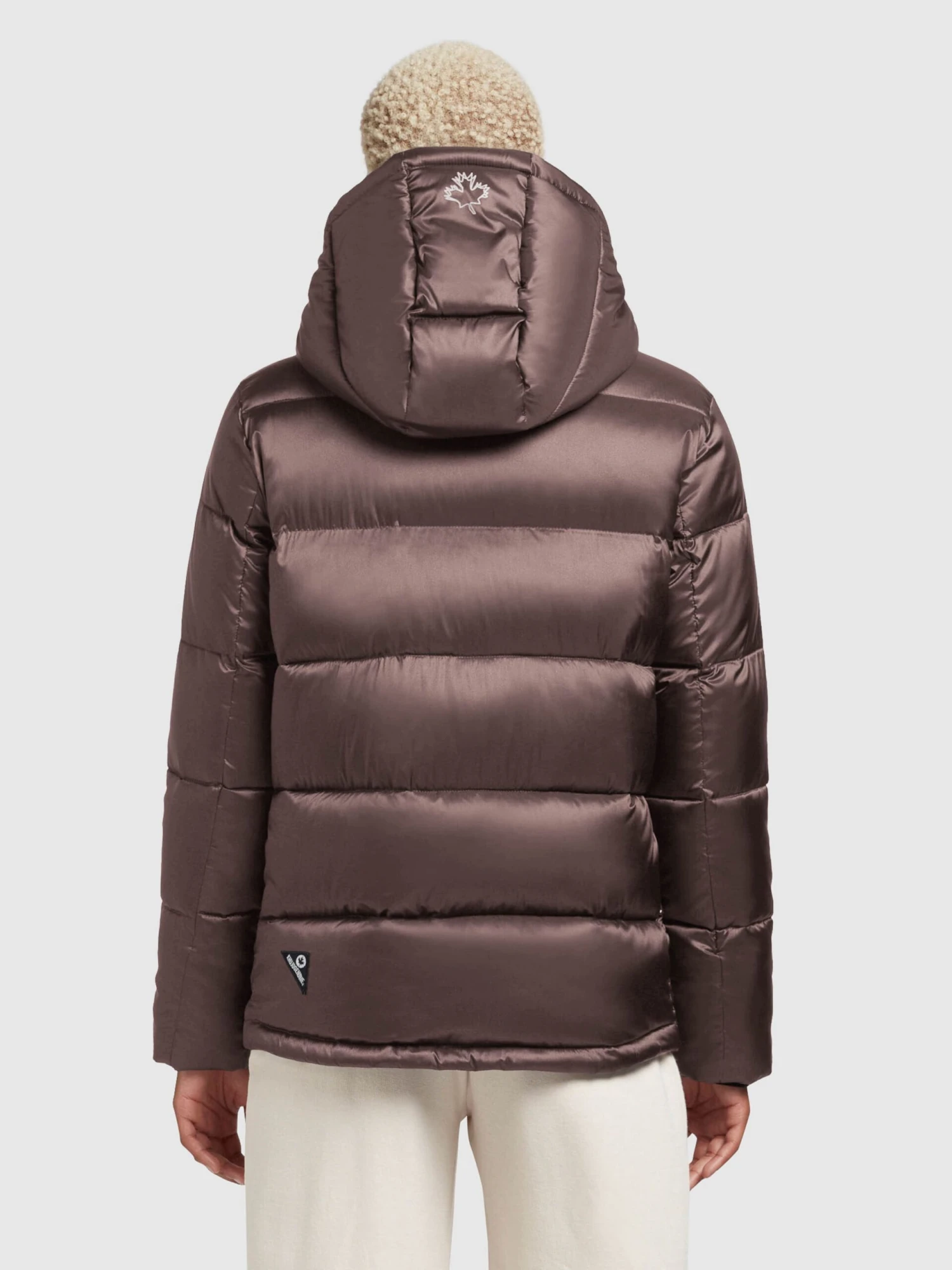 Khujo Winterjassen Winterjas Evona Dames Taupe 4 Khujo Winterjassen Winterjas Evona Dames Taupe - Afbeelding 4