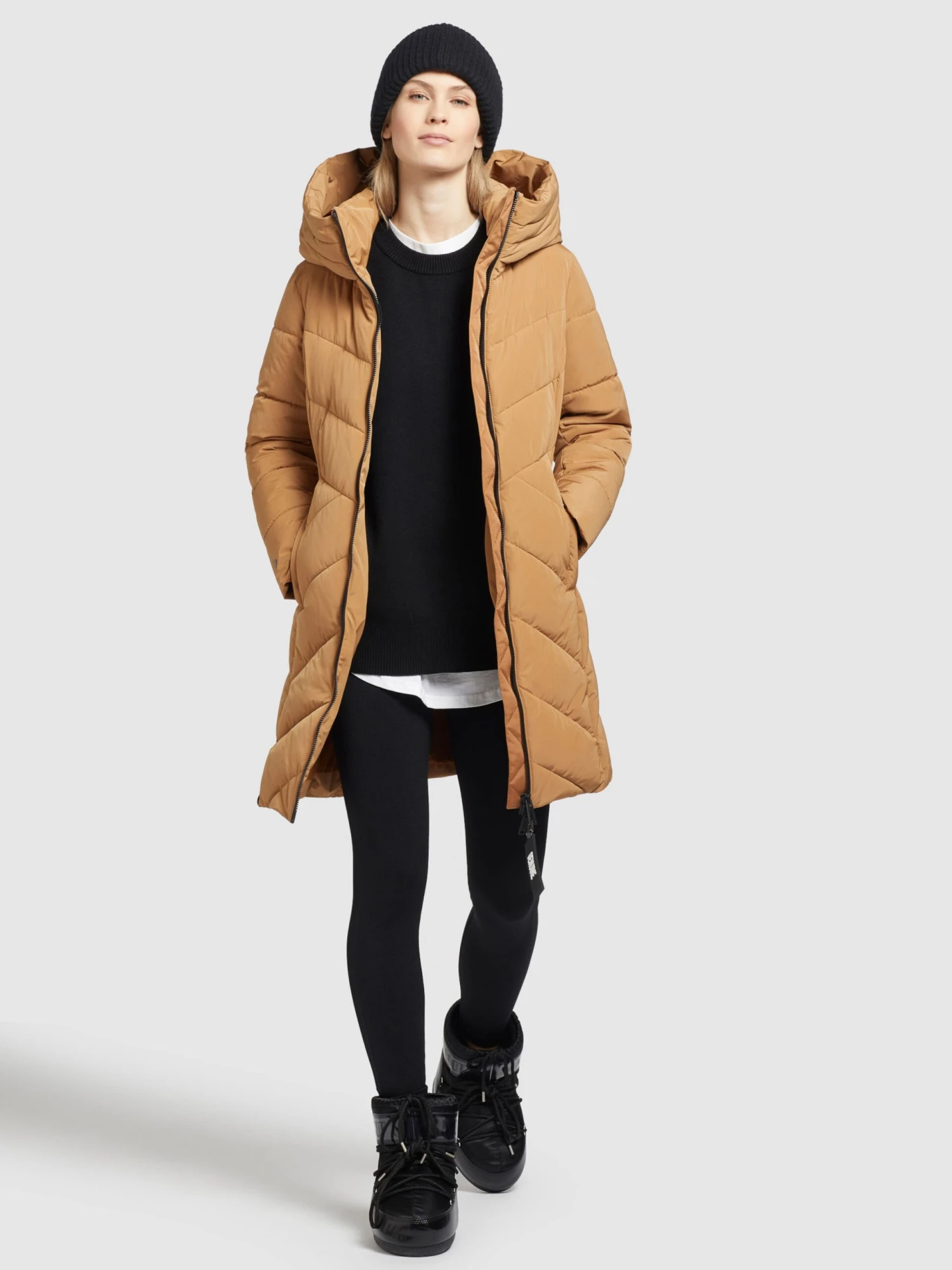 Khujo Wintermantels Wintermantel Formin Dames Safraan 6 Khujo Wintermantels Wintermantel Formin Dames Safraan - Afbeelding 6