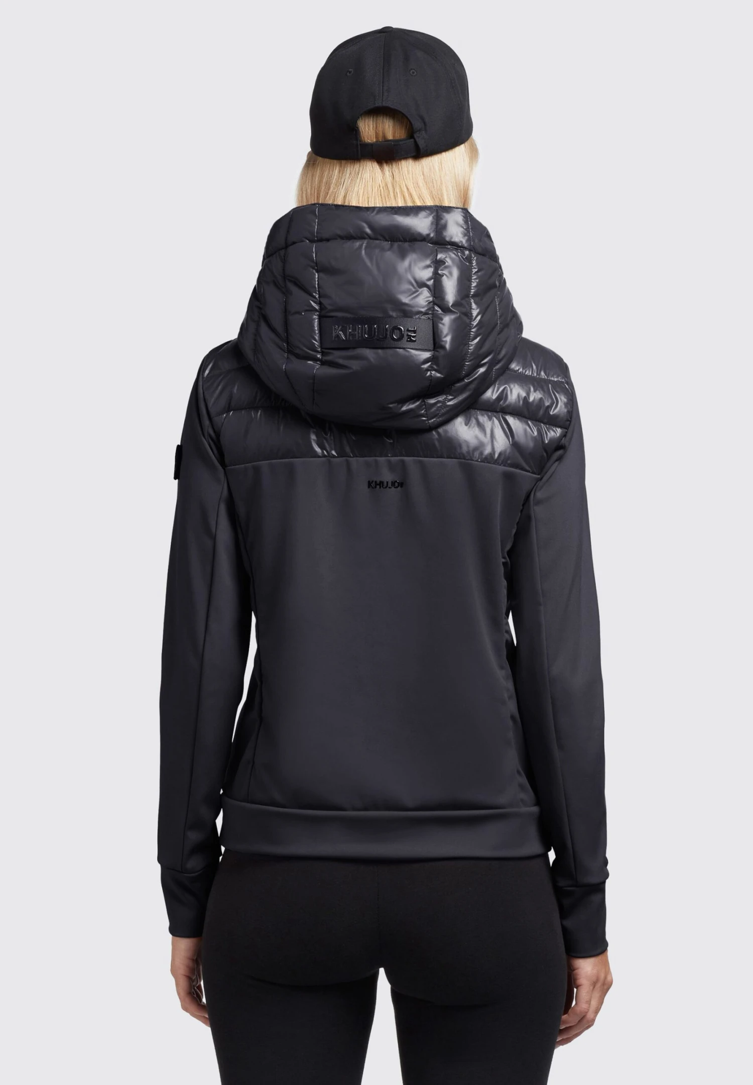 Khujo Ghita Shiny - Jas - Schwarz 3 Khujo Ghita Shiny - Jas - Schwarz - Afbeelding 3