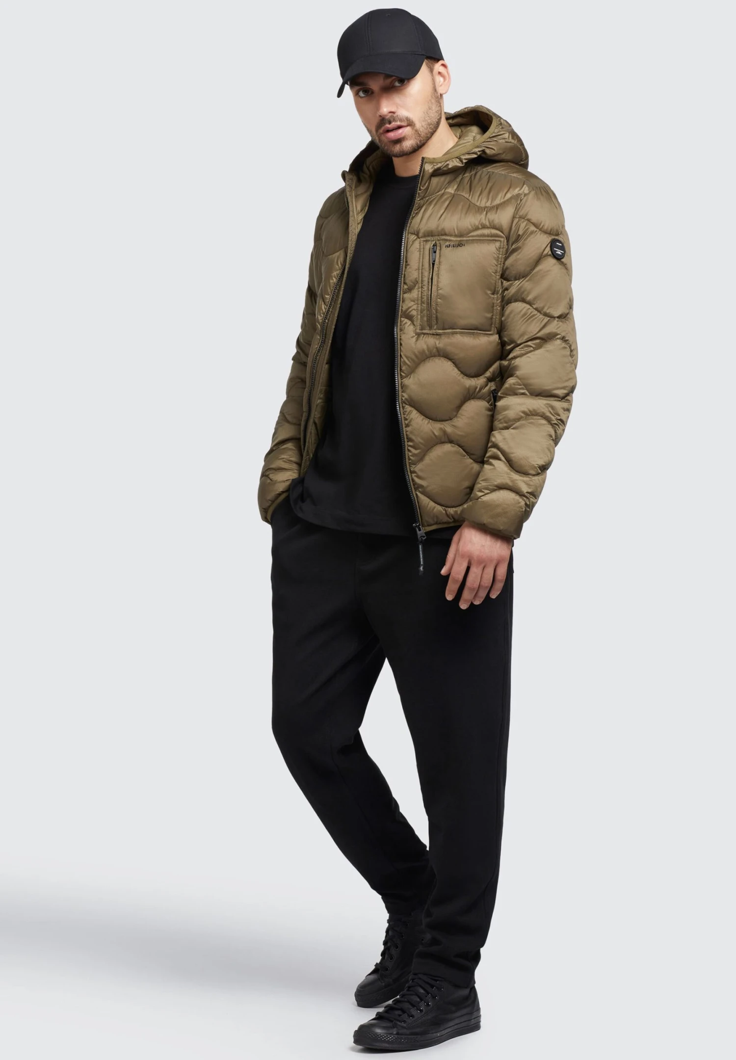 Khujo Remo - Jas - Olivgrün 2 Khujo Remo - Jas - Olivgrün - Afbeelding 2