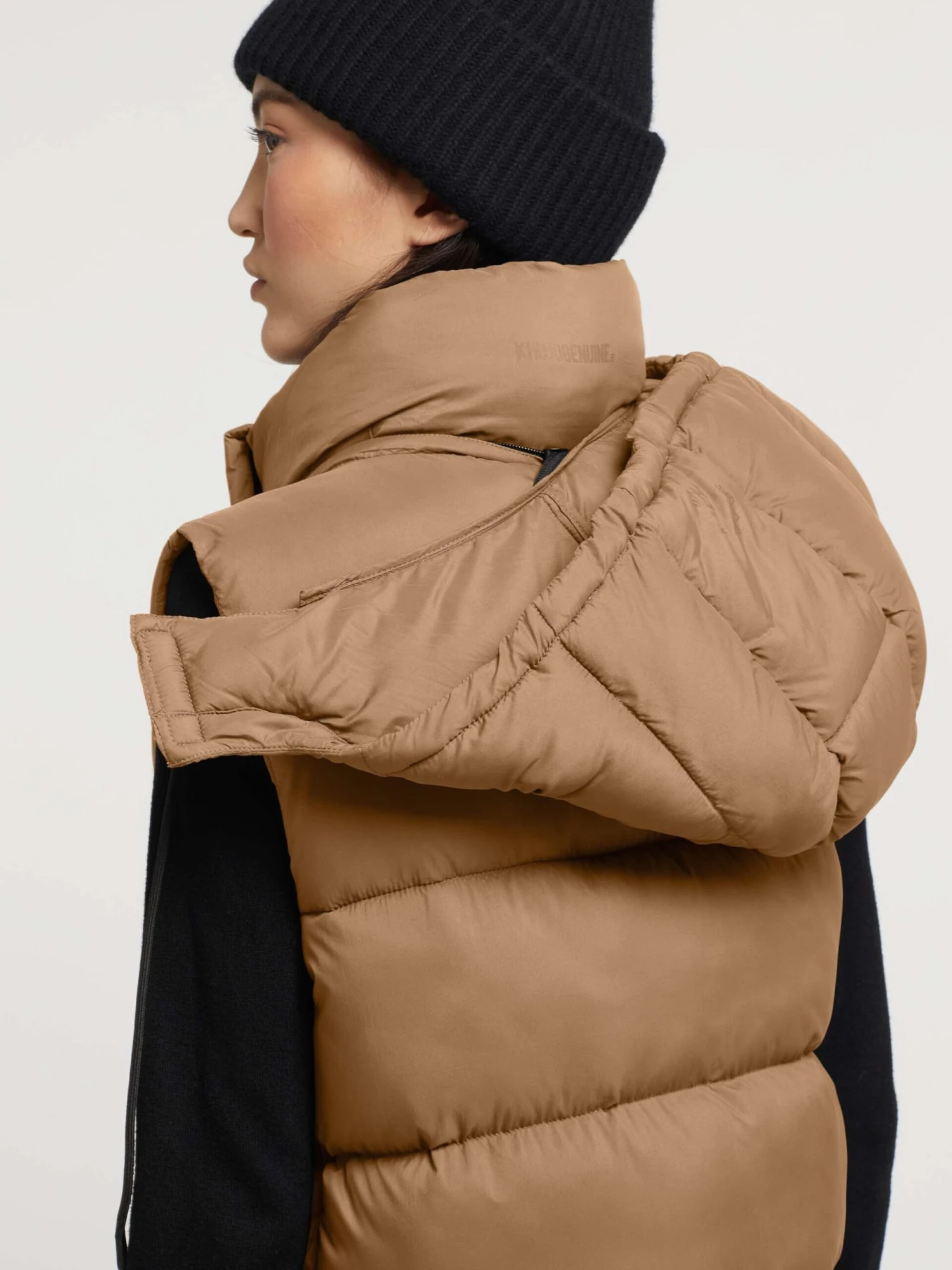 Khujo Bodywarmers Bodywarmer Eden Dames Lichtbruin 8 Khujo Bodywarmers Bodywarmer Eden Dames Lichtbruin - Afbeelding 8