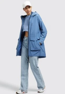 Khujo Mantel Ging - Halflange Jas - Blau 15 Khujo Mantel Ging - Halflange Jas - Blau -Khujo Winkel 821fba3294d842b49de921c484e92ff7