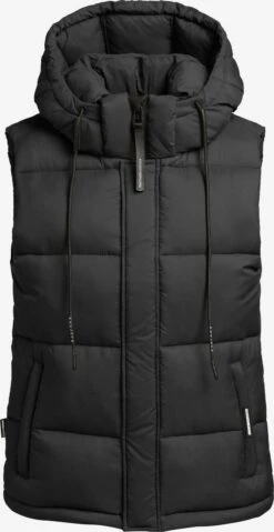 Khujo Bodywarmers Bodywarmer Eden Dames Zwart