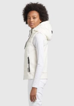 Khujo Fabia Shiny - Bodywarmer - Weiß -Khujo Winkel 83f7206c9eea43968e16a2f4cde48cbb