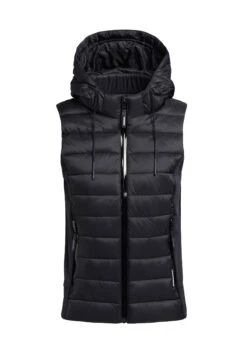 Khujo Fabia Matt - Bodywarmer - Schwarz -Khujo Winkel 84518ae63e664963a6569a80362606d0
