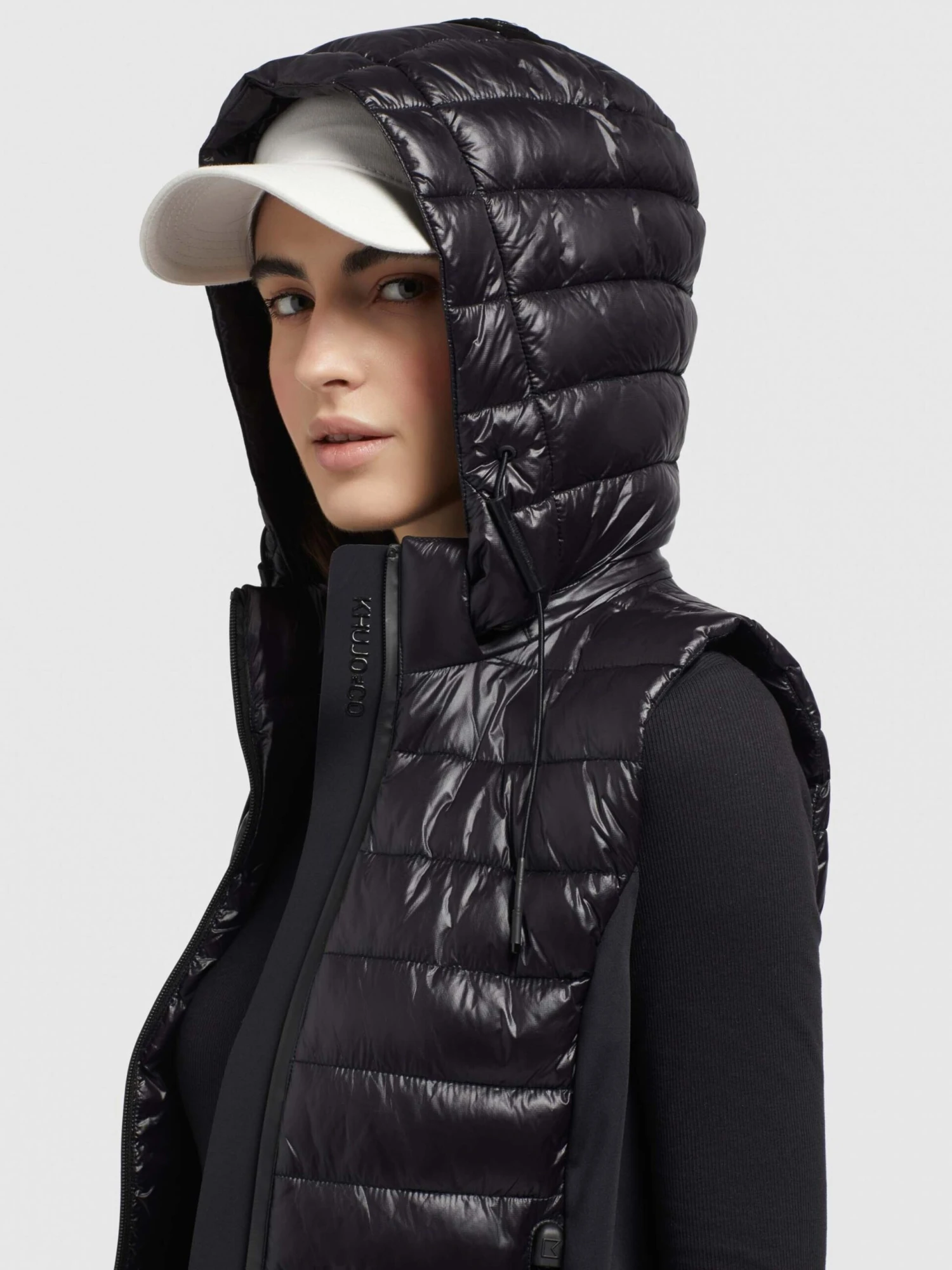 Khujo Bodywarmers Bodywarmer Fabia Dames Zwart 7 Khujo Bodywarmers Bodywarmer Fabia Dames Zwart - Afbeelding 7