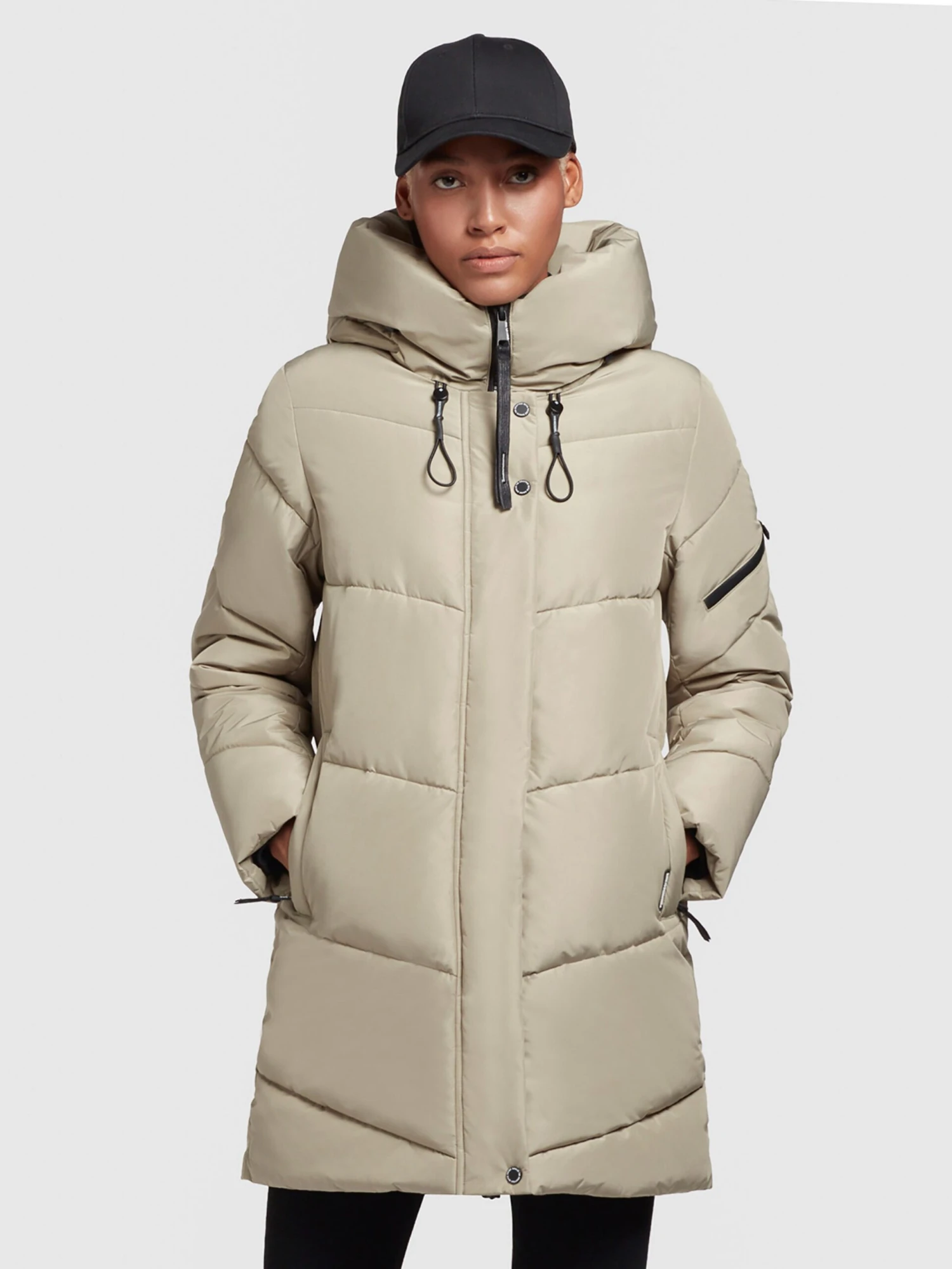 Khujo Winterjassen Winterjas Jordis 4 Dames Pastelgroen 2 Khujo Winterjassen Winterjas Jordis 4 Dames Pastelgroen - Afbeelding 2