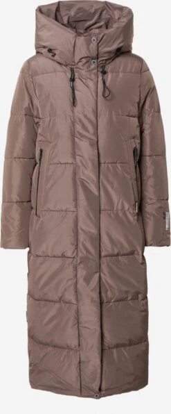 Khujo Tussenmantels Tussenmantel Soulani Dames Taupe