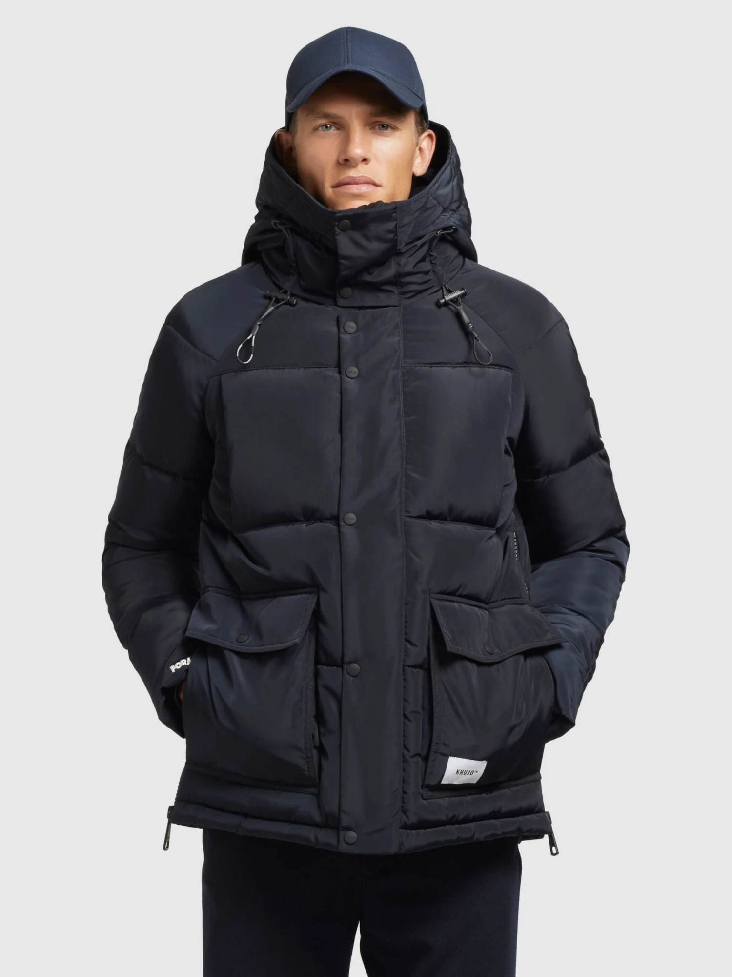 Khujo Winterjassen Winterjas Jedi Heren Donkerblauw 2 Khujo Winterjassen Winterjas Jedi Heren Donkerblauw - Afbeelding 2