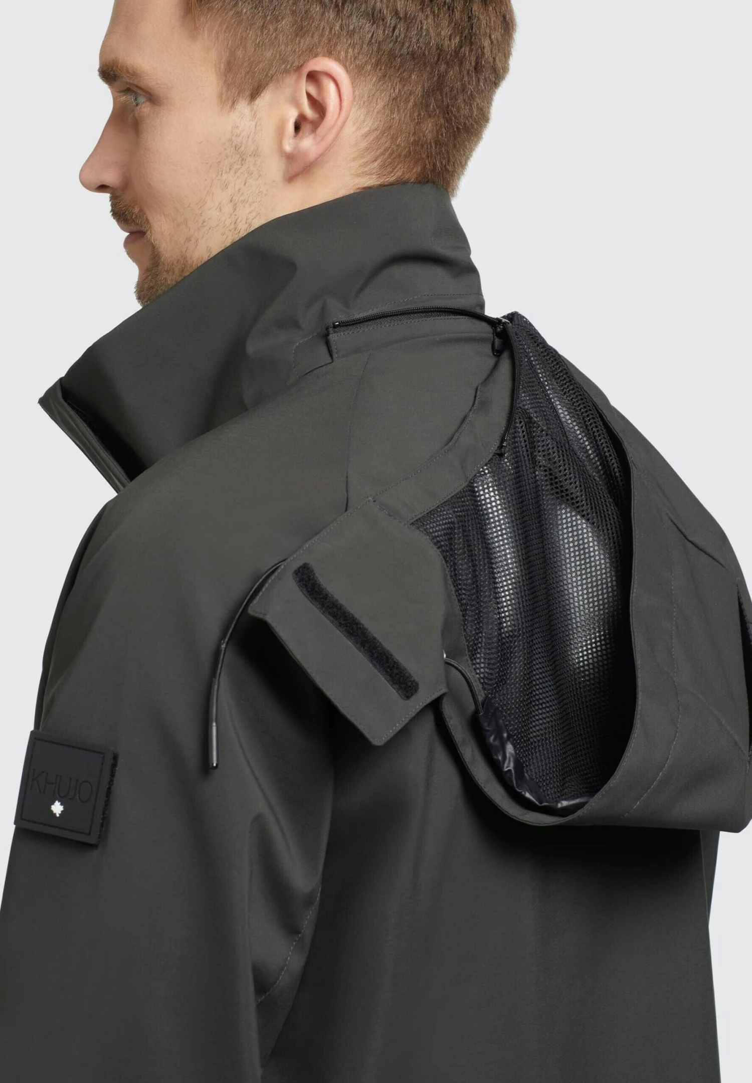 Khujo Adam - Regenjas - Braun 8 Khujo Adam - Regenjas - Braun - Afbeelding 8