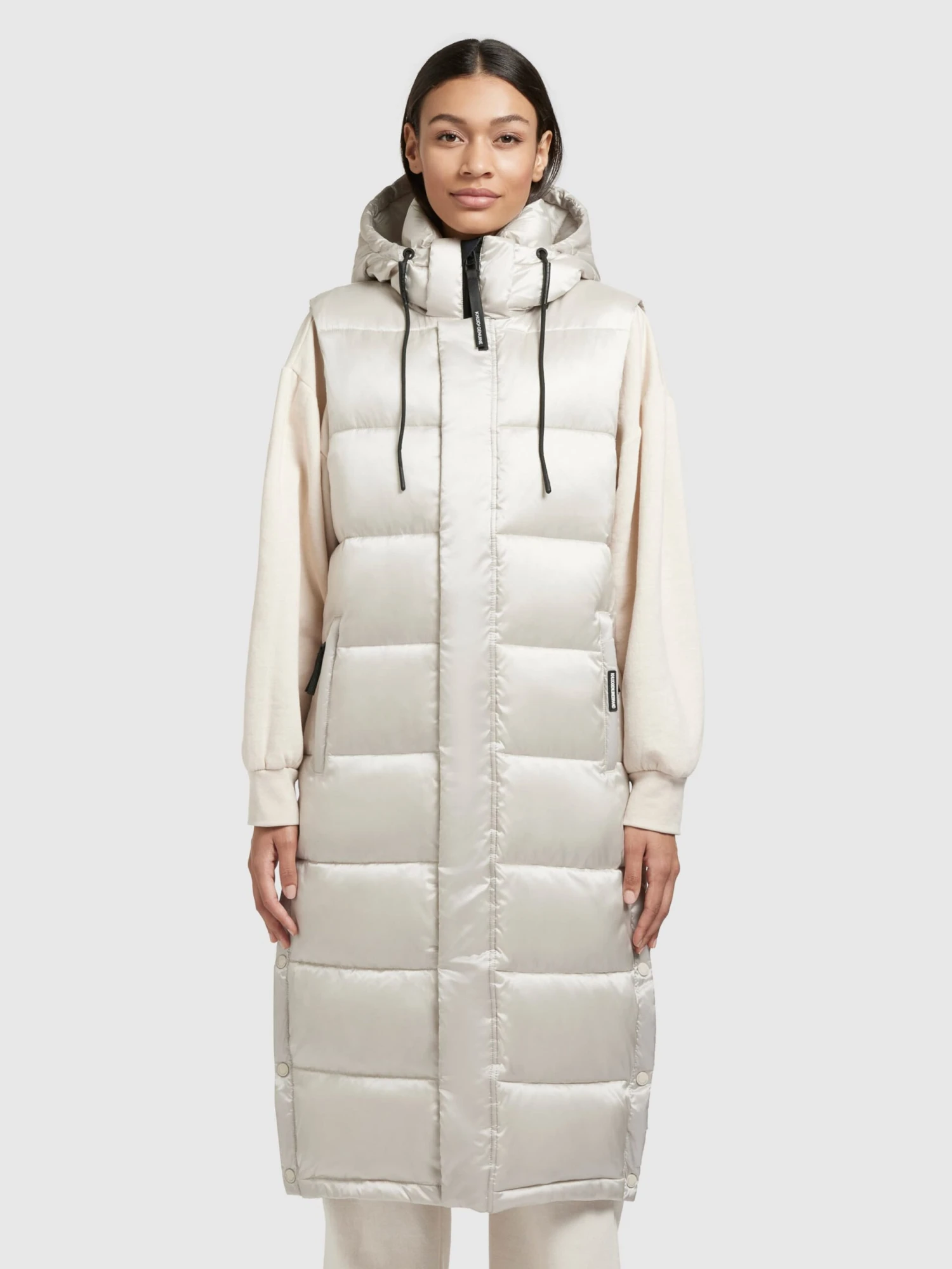 Khujo Bodywarmers Bodywarmer Tourin Dames Parelwit 2 Khujo Bodywarmers Bodywarmer Tourin Dames Parelwit - Afbeelding 2