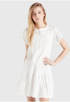 Khujo Kapua - Jurk - Weiß 13 Khujo Kapua - Jurk - Weiß -Khujo Winkel 88a19567238a47a99295fc7afde183a2