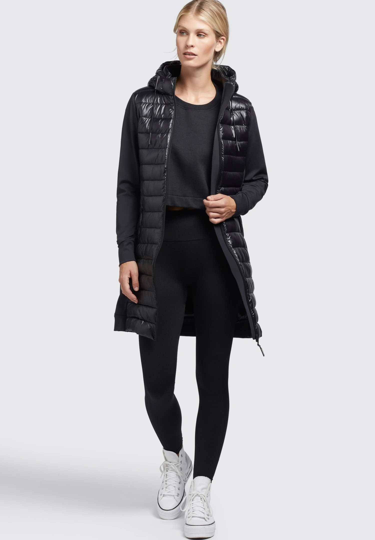 Khujo Ruth Shiny - Winterjas - Schwarz 2 Khujo Ruth Shiny - Winterjas - Schwarz - Afbeelding 2