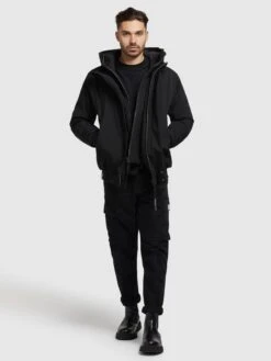 Khujo Winterjassen Winterjas Wayer Heren Zwart -Khujo Winkel 89506dd91203cc6fc8f1810bb72c5b60