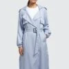 Khujo Garda - Trenchcoat - Blau