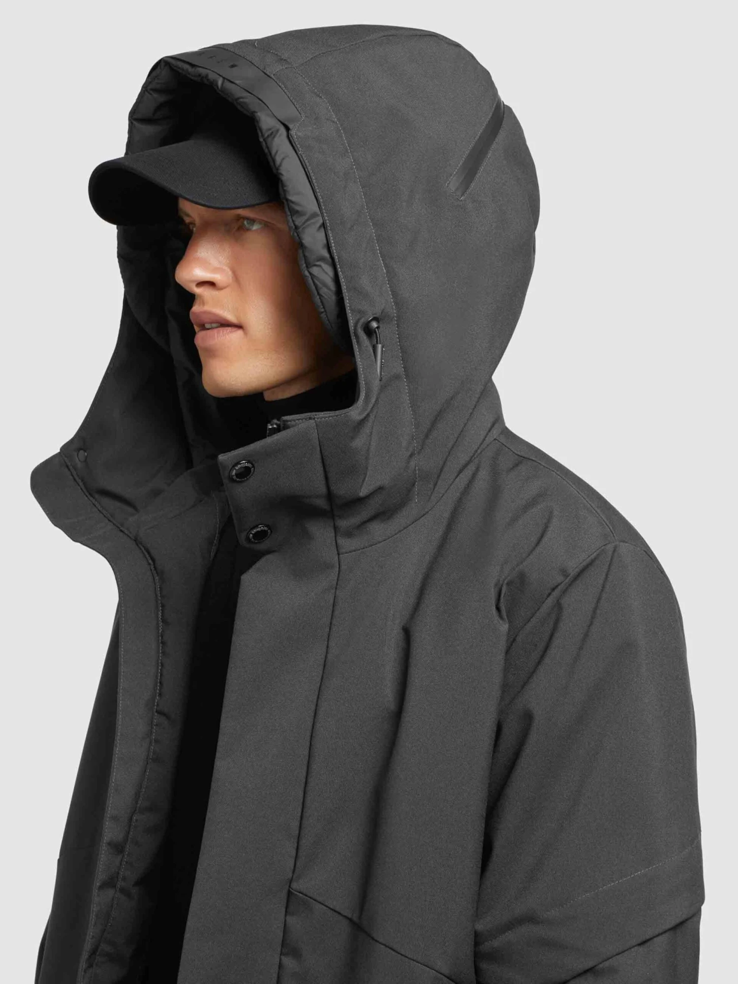 Khujo Winterjassen Winterjas Borrow Heren Donkergrijs 7 Khujo Winterjassen Winterjas Borrow Heren Donkergrijs - Afbeelding 7